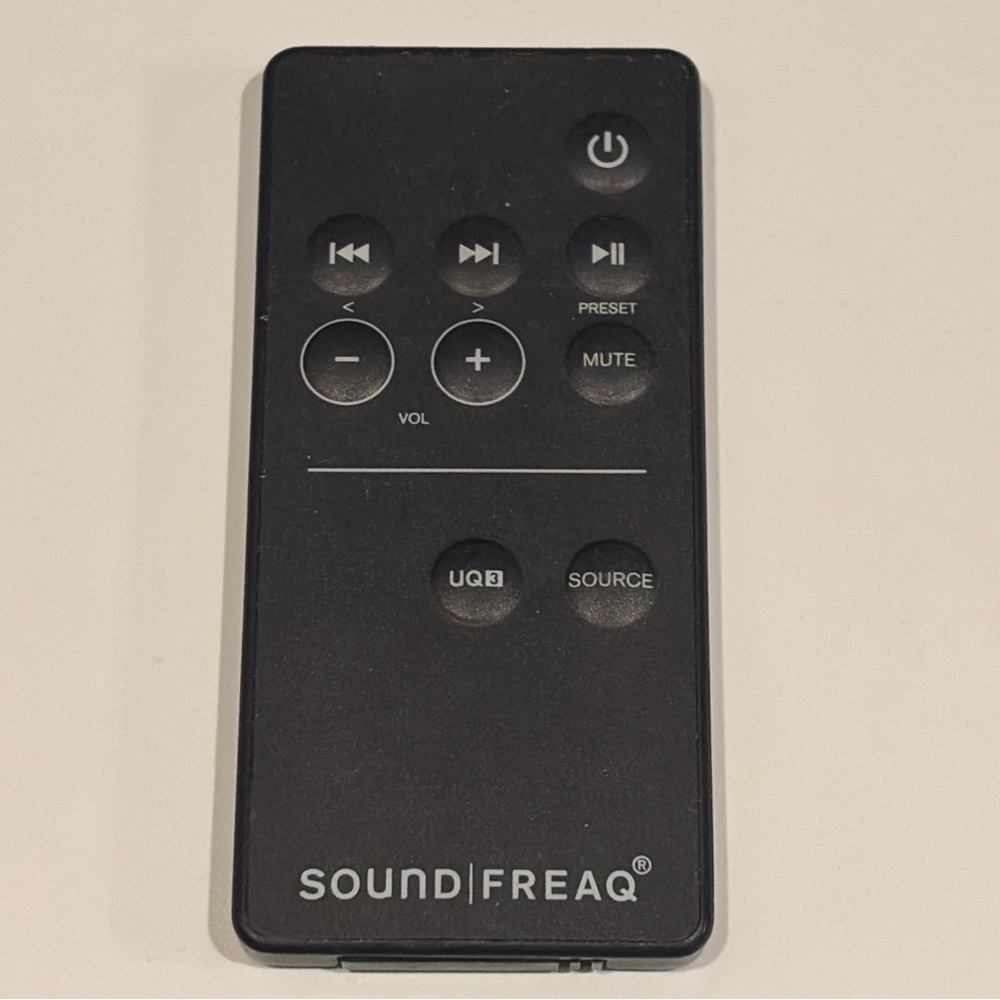 SOUNDFREAQ SFQ-02 OEM GENUINE BLUETOOTH WIRELESS DOCK RADIO REMOTE CONTROL